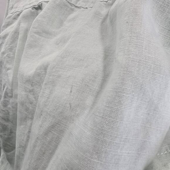 Chubbies Shirt Mens Small Blue Linen Short Sleeve Dad Fit Button Loop Collar - Picture 11 of 14